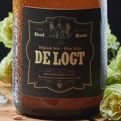 Etiket van De Logt met de Sint-Bernarduskapel